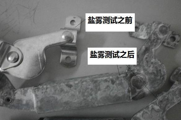 鹽霧測(cè)試前后對(duì)比
