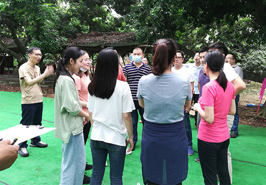 “挑戰(zhàn)自我，凝聚力量，熔煉一流團(tuán)隊(duì)” 廣東優(yōu)科檢測戶外拓展活動