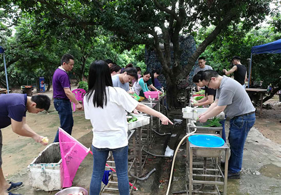 “挑戰(zhàn)自我，凝聚力量，熔煉一流團(tuán)隊(duì)” 廣東優(yōu)科檢測戶外拓展活動